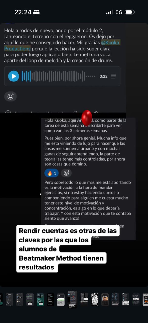 Testimonio alumno